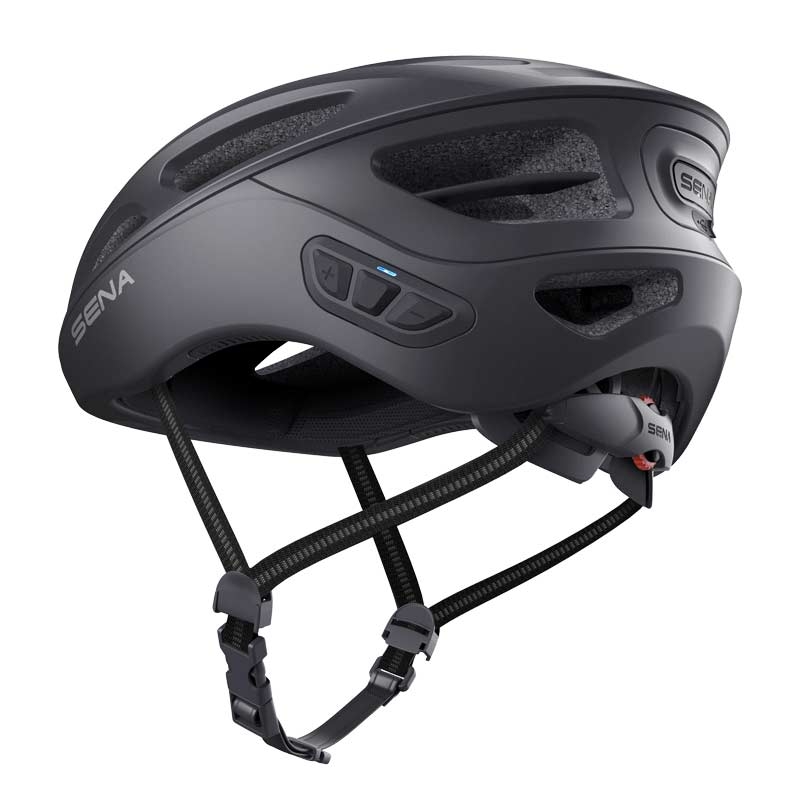 Sena R1 onyx black Größe M smarter Fahrradhelm