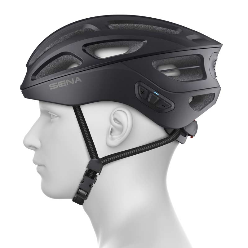 Sena R1 onyx black Größe L smarter Fahrradhelm