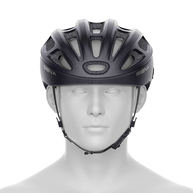 Sena R1 onyx black Größe L smarter Fahrradhelm