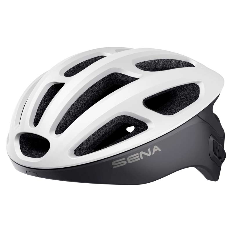 Sena R1 matt white Größe L smarter Fahrradhelm