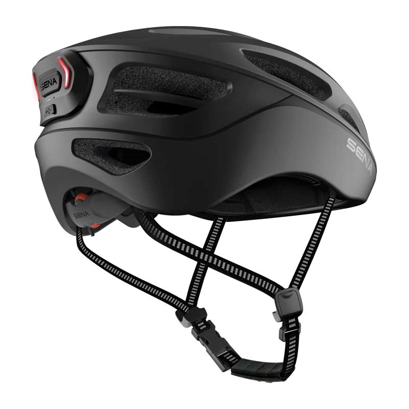 Sena R1 EVO matt black Größe L smarter Fahrradhelm (2. Wahl)
