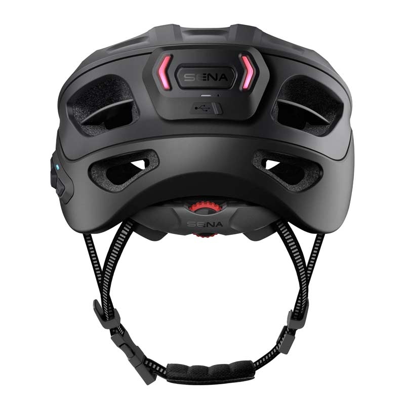 Sena R1 EVO matt black Größe M smarter Fahrradhelm