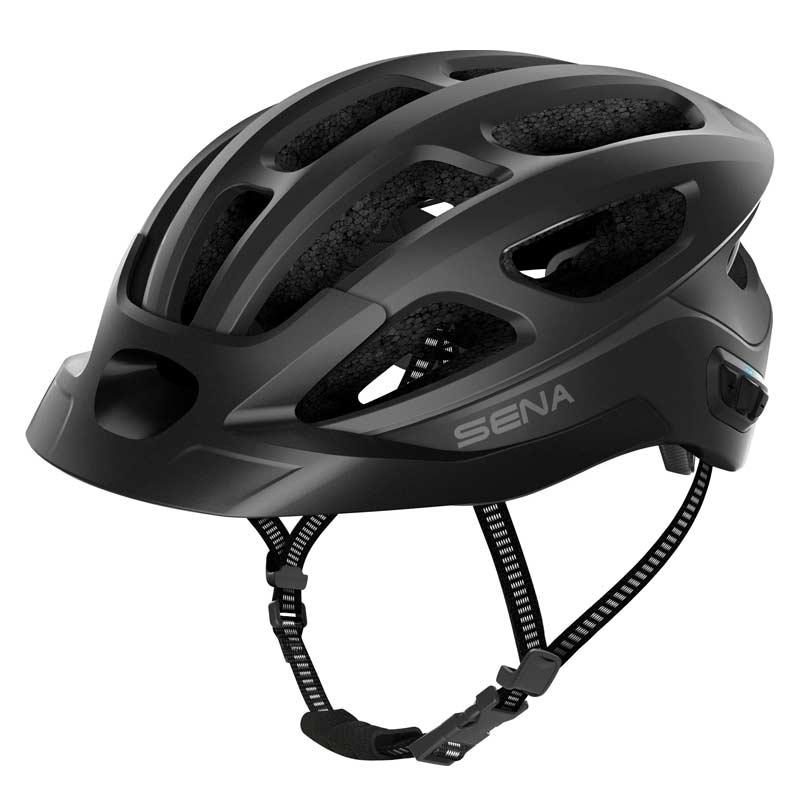 Sena R1 EVO matt black Größe M smarter Fahrradhelm