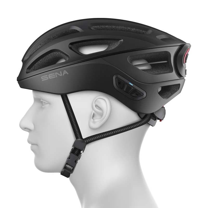 Sena R1 EVO matt black Größe M smarter Fahrradhelm