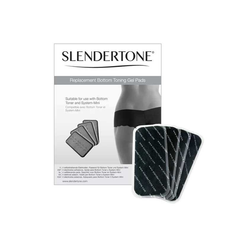 Slendertone Ersatzelektroden Gel-Pads Bottom Po-Trainer 4er Set