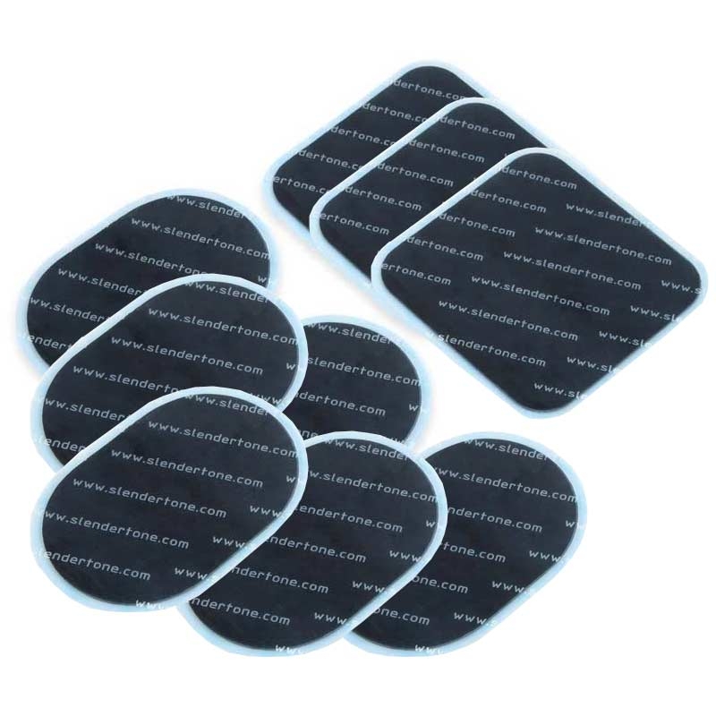 Slendertone Ersatzelektroden Gel-Pads 9er Set für alle Bauchmuskeltrainer