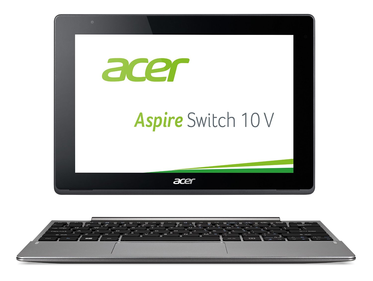 Acer Aspire Switch 10 V SW5-014 25,7 cm (10,1 Zoll Full HD IPS) Convertible Notebook (Intel Atom X5-Z8300, 2GB RAM, 32GB eMMC, Intel HD Graphics, Win 10 Home) schwarz