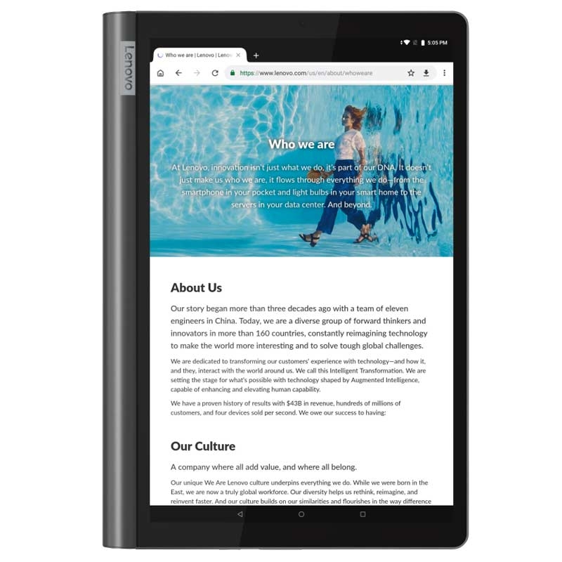 Lenovo Yoga Smart Tab S10 25,5 cm (10,1 Zoll) Tablet schwarz