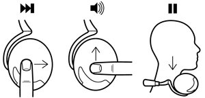 Parrot Zik Kopfhörer Gelb-Gold Ausstellungsgerät