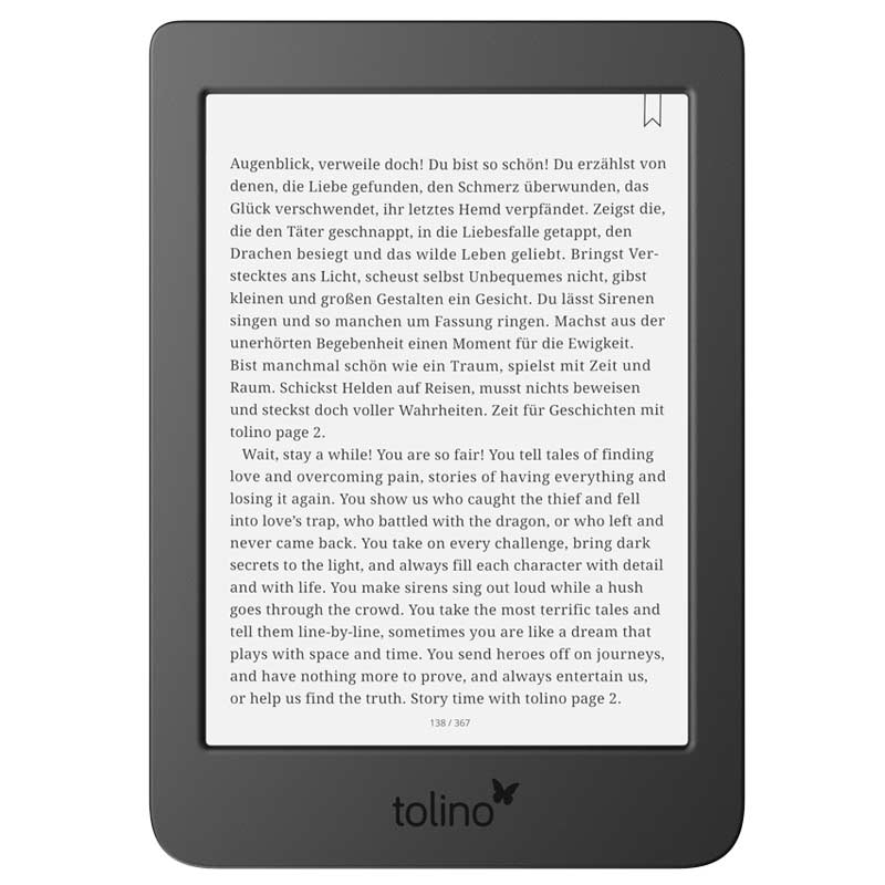 Tolino Page 2 6 Zoll eBook-Reader