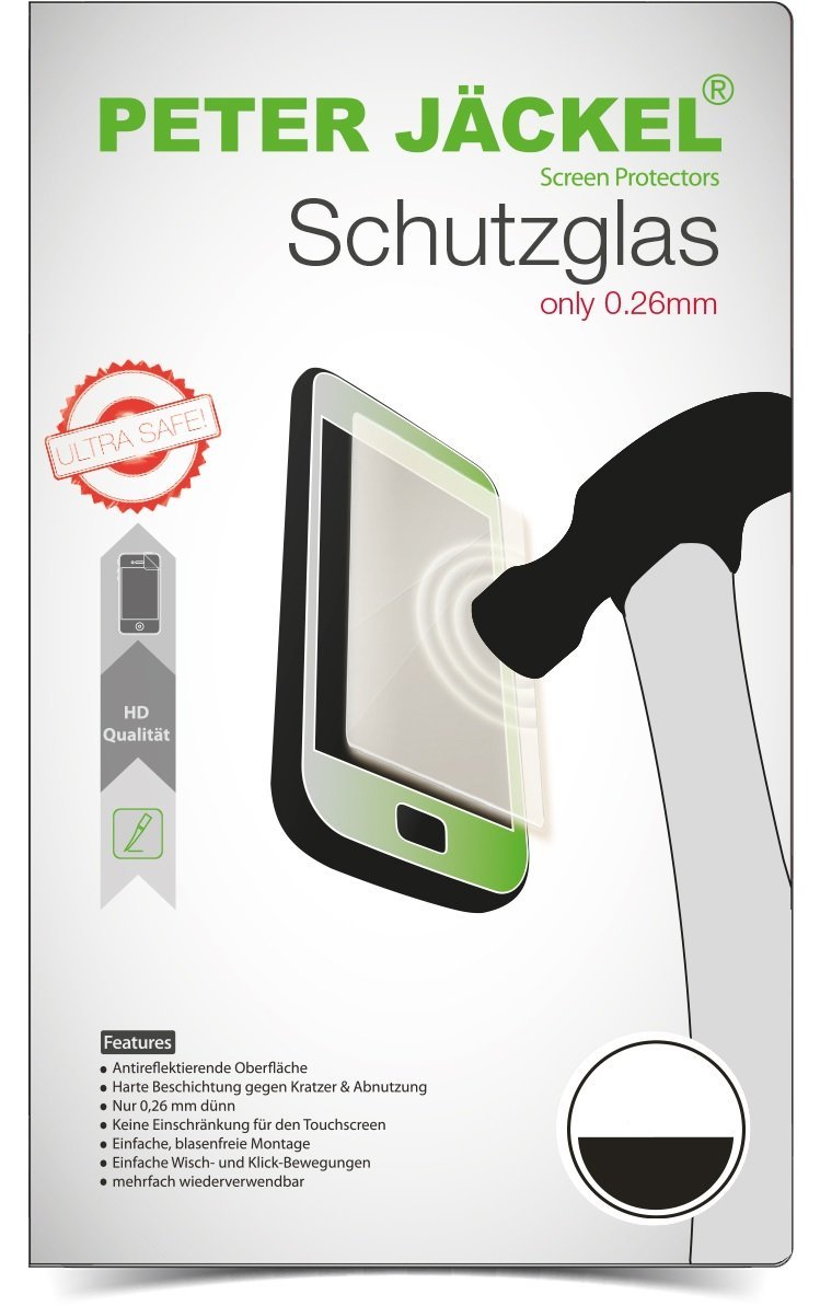 Peter Jäckel Full Display HD Glass Protector für Samsung G930 Galaxy S7 schwarz