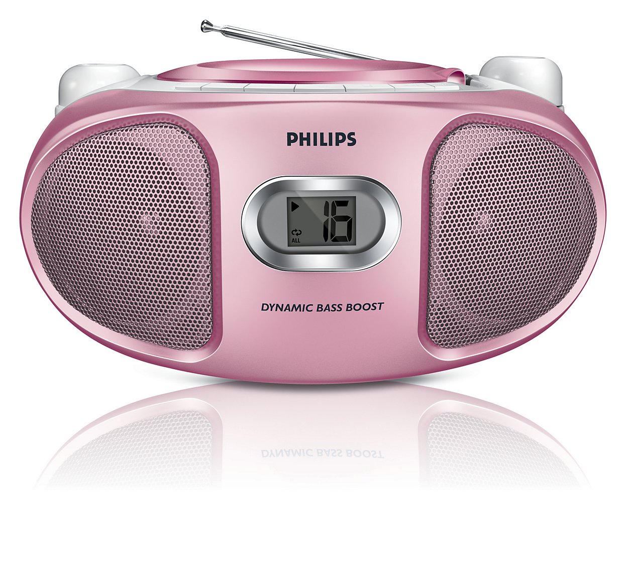 Philips AZ 105R/12 Radio-CD-Player pink (Default)