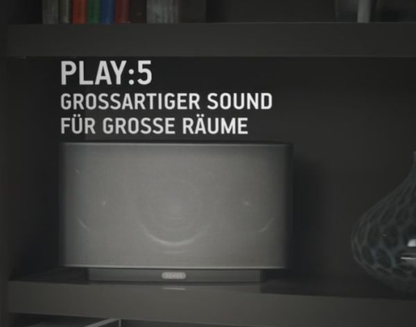 SONOS PLAY:5 Audio-Player schwarz