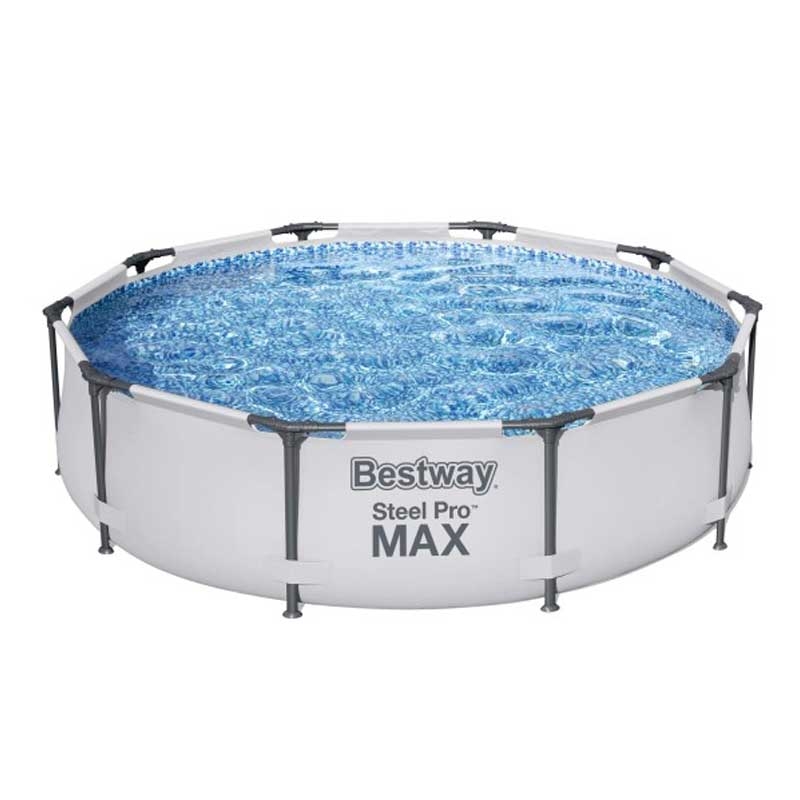 Bestway Steel Pro Max™ Frame Pool-Set, rund, mit Filterpumpe 305 x 76 cm
