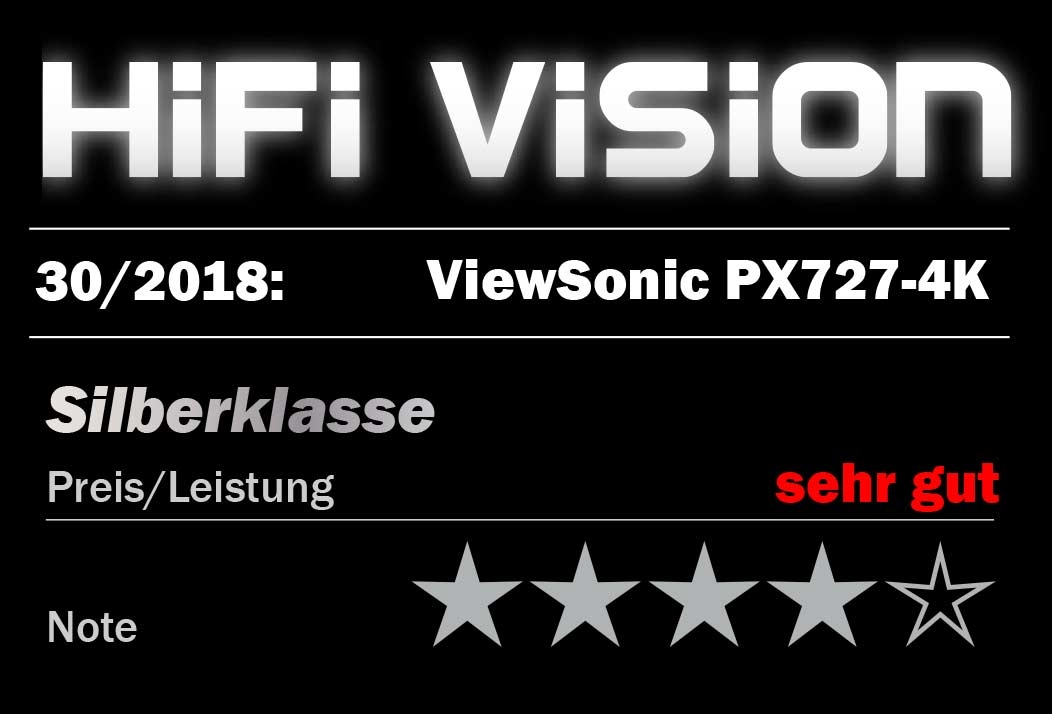 Viewsonic PX727-4K UHD Heimkino DLP-Projektor (2.Wahl)