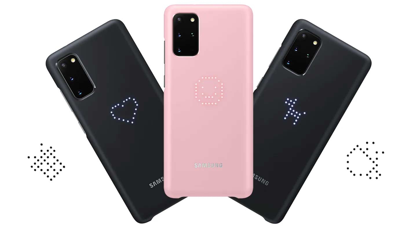 Samsung LED Cover Galaxy S20+ (SM-G985) schwarz