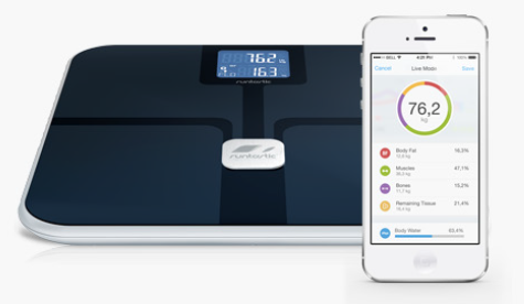 Runtastic Libra Bluetooth Personenwaage schwarz