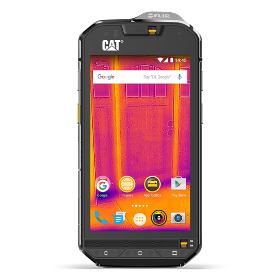 CAT S60 Smartphone Handy schwarz