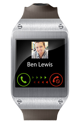 Samsung Galaxy Gear V700 Smartwatch  lime green