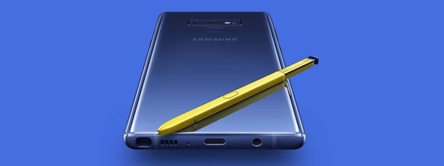 Samsung Galaxy Note 9 512GB Dual-Sim Smartphone ocean blue