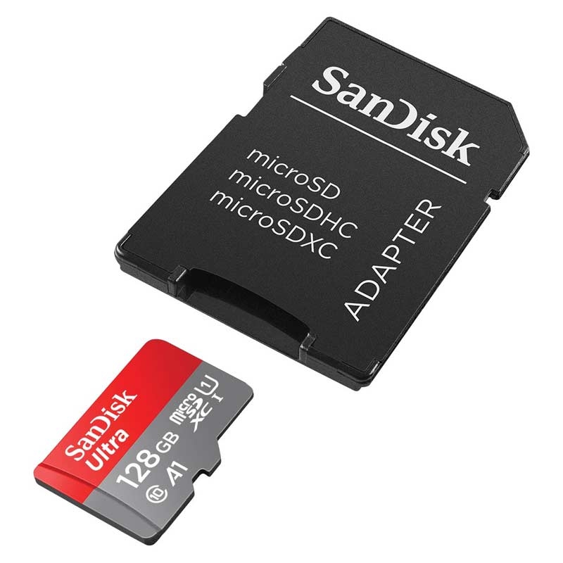 SanDisk Ultra A1 microSDXC 128 GB Speicherkarte