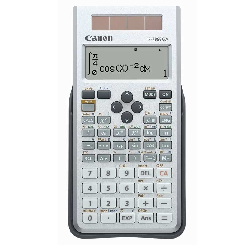 Canon F-789SGA Wissenschaftlicher Taschenrechner 605 Funktionen schwarz