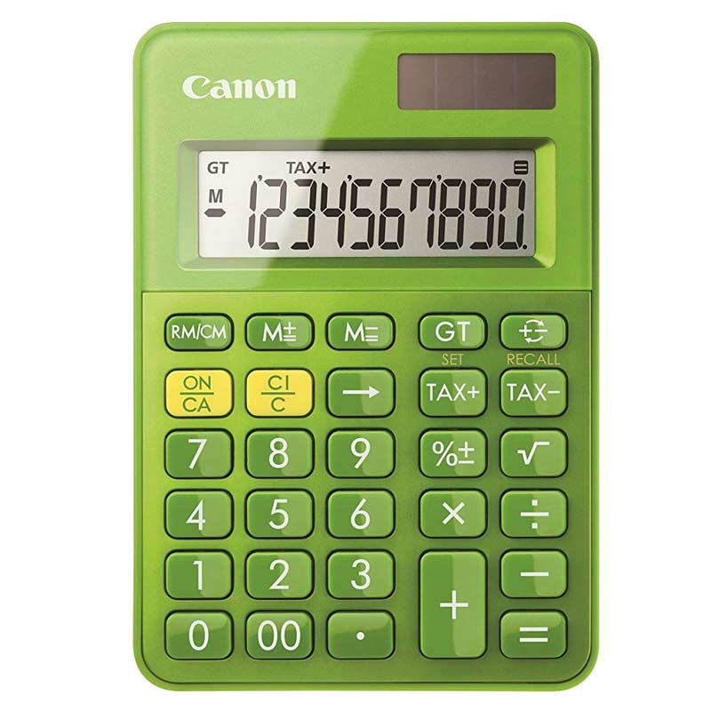 Canon LS-100K Lifestyle Taschenrechner grün