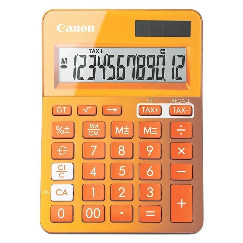 Canon LS-123k Lifestyle Taschenrechner orange