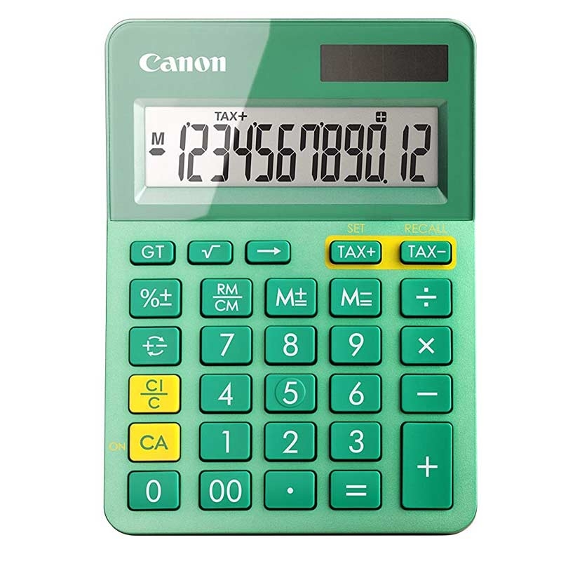 Canon LS-123k Lifestyle Taschenrechner dunkelgrün