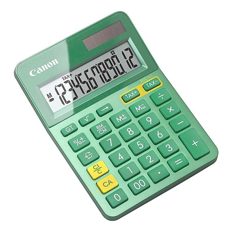 Canon LS-123k Lifestyle Taschenrechner - dunkelgrün