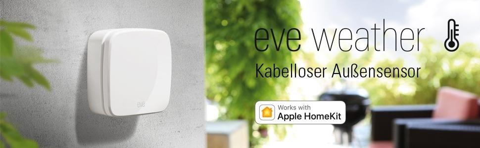 Elgato Eve Weather Wetterstation
