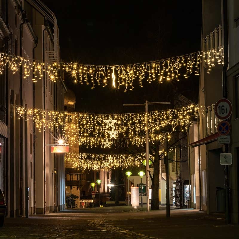 Hellum LED Eislichtvorhang für Straßenbeleuchtung 150cm