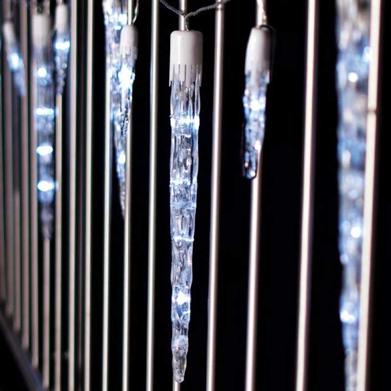 Hellum 32-tlg. LED-Eiszapfen-Lichterkette