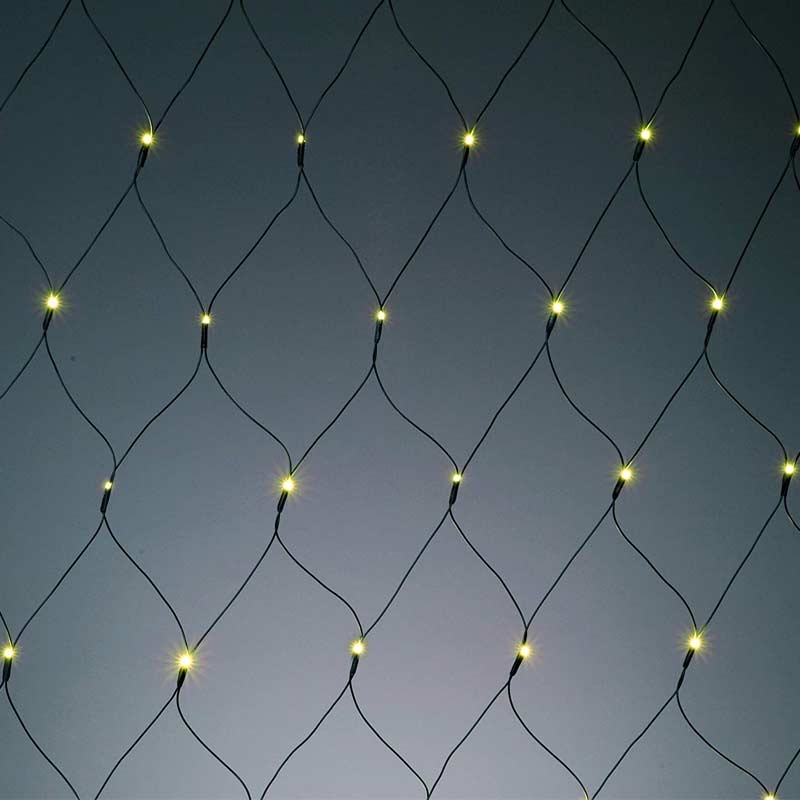 Hellum 208-tlg. LED-Lichtnetz 3x3m warmweiß