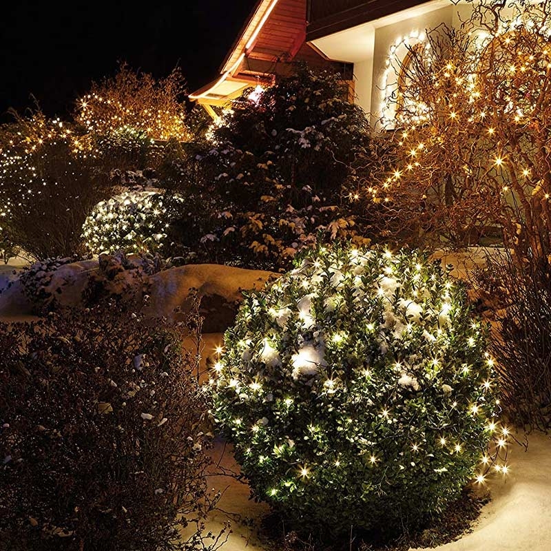 Hellum 208-tlg. LED-Lichtnetz 3x3m warmweiß