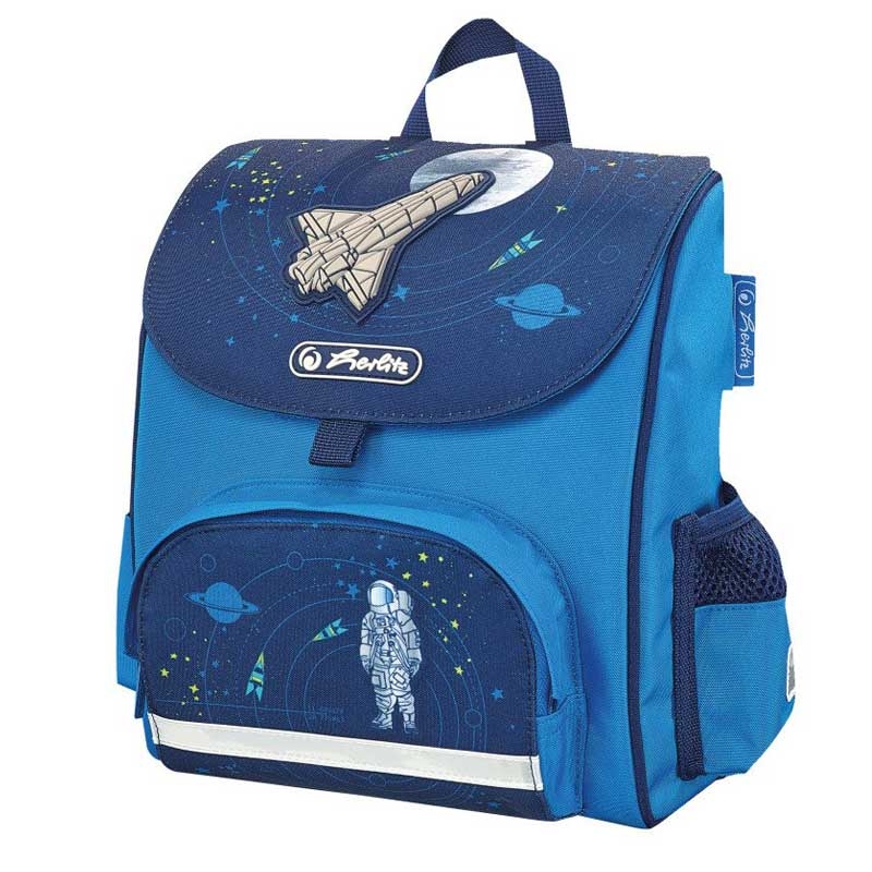 Herlitz Mini Soft Bag Vorschulranzen, Kinder Rucksack 4 Liter Space Shuttle