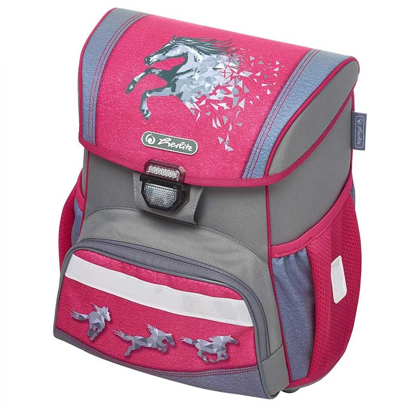 Herlitz Loop Plus Schulranzen, Grundschulranzen 16 Liter Power Horse