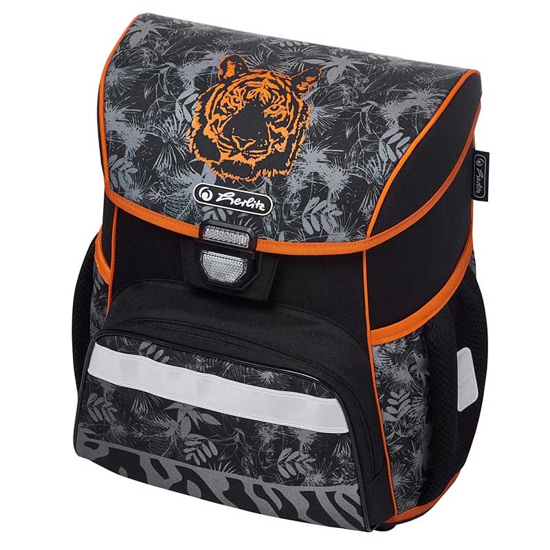Herlitz Loop Plus Schulranzen, Grundschulranzen 16 Liter Tiger