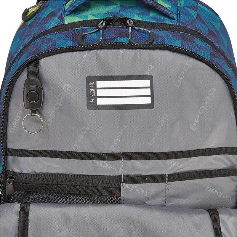 Herlitz be.bag Rucksack be.active, 46cm, 27 Liter, mystic flowers