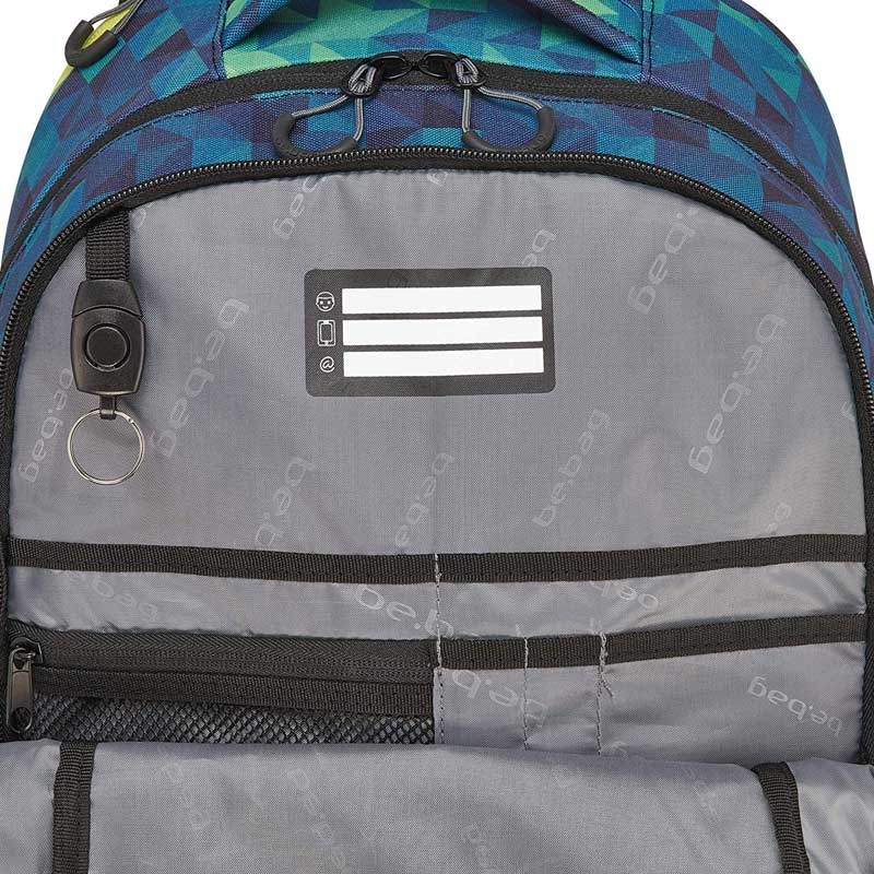 Herlitz be.bag Rucksack be.active, 46cm, 27 Liter, block by block