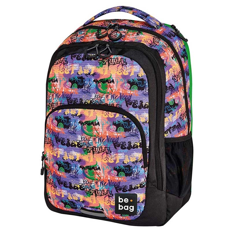 Herlitz be.bag Rucksack be.ready, 45cm, 30 Liter, street art no1