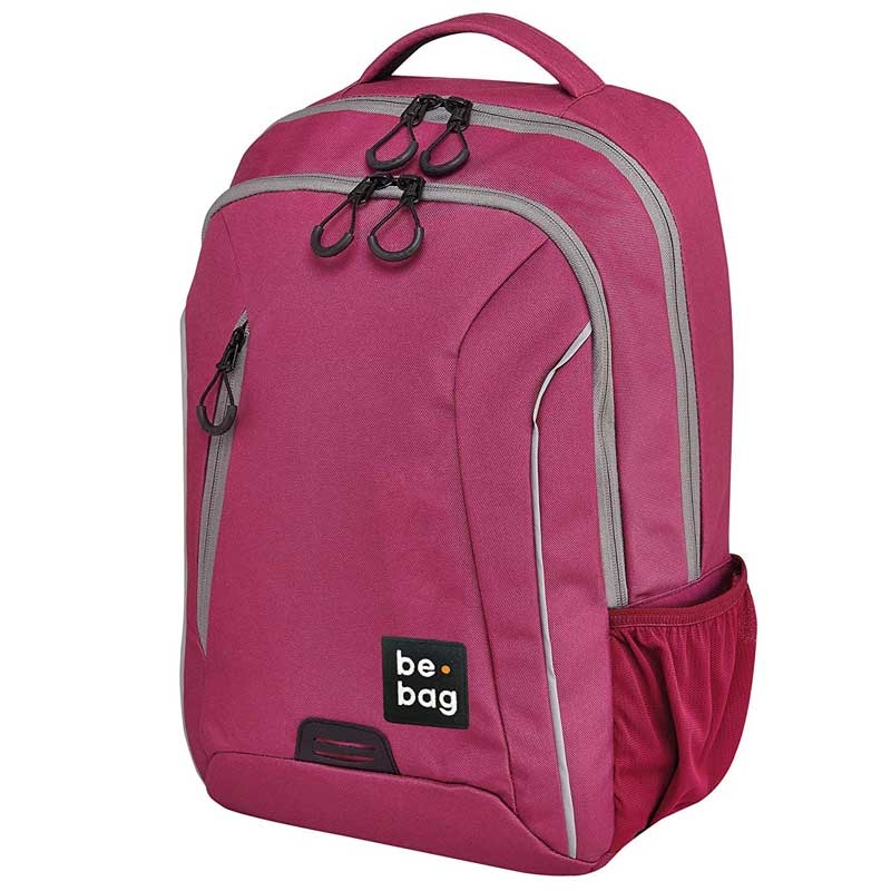 Herlitz be.bag Rucksack be.urban, 43cm, 18 Liter, berry grey