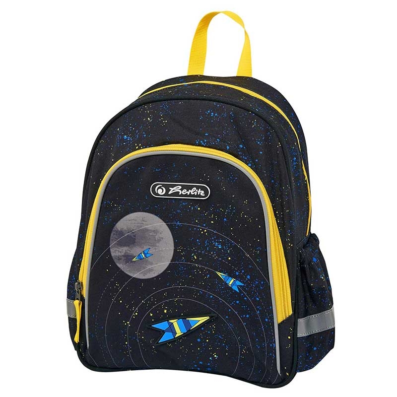 Herlitz Kinder-Rucksack mit Motiv, 37cm, 14 Liter, Space