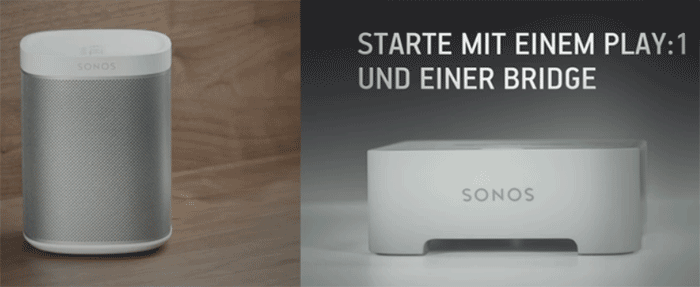 SONOS Play:1 Audio-Player weiß