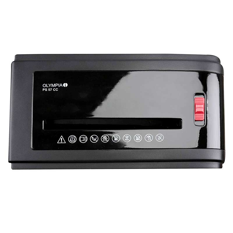 Olympia PS 57 CC Aktenvernichter P4 (Papierschredder, Partikelschnitt, 7 Blatt)