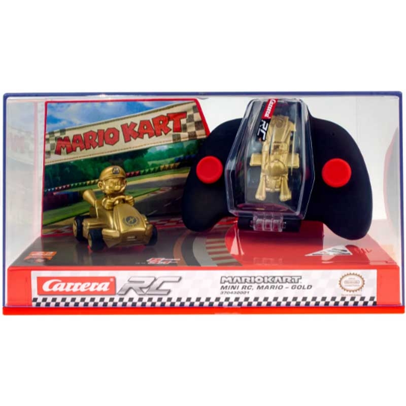 Carrera Mini RC Nintendo Mario Kart mit Gold Mario
