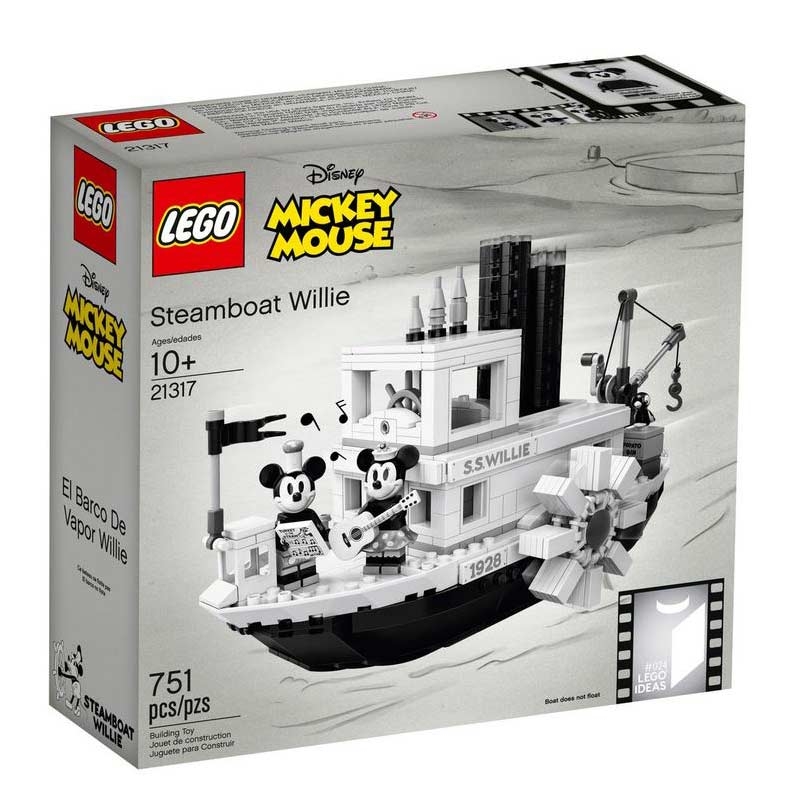 LEGO Ideas 21317 Disney Streamboat Willie