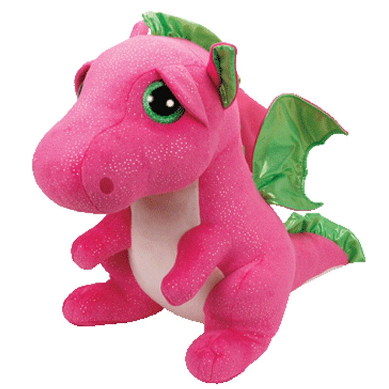 TY Beanie Boos Darla Dragon Kuscheltier, pink