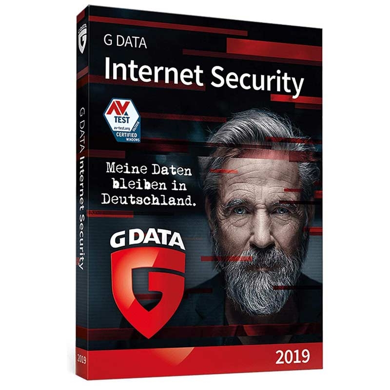 GData Internet Security 2019 3 User 1 Jahr Box (DE)
