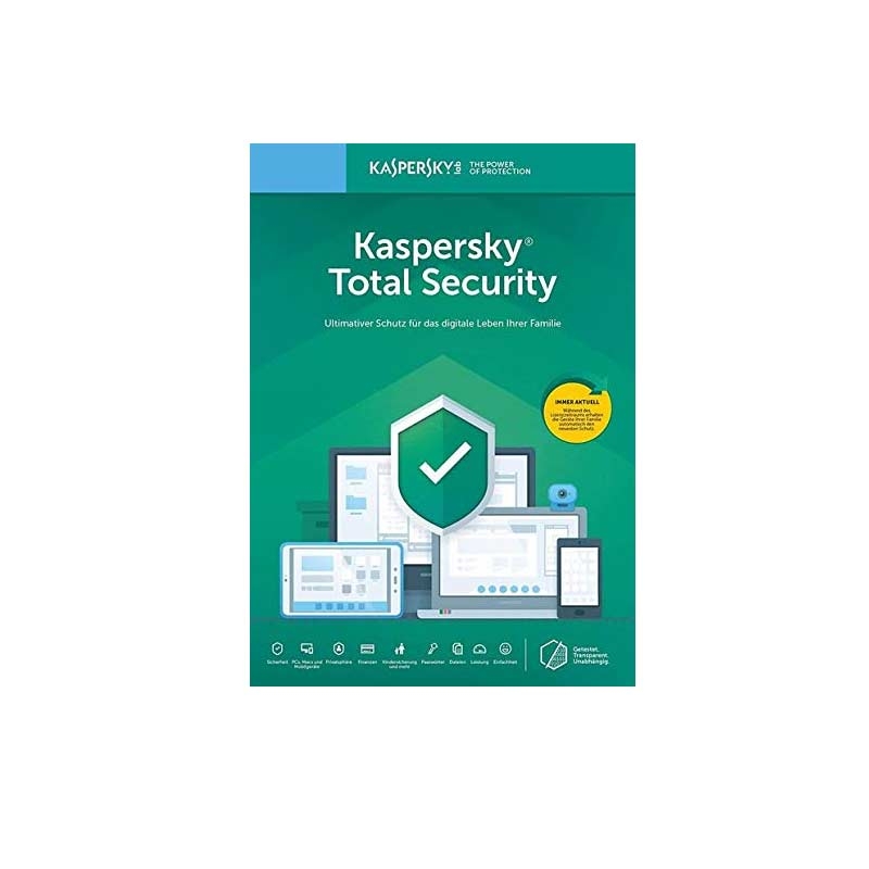 Kaspersky Total Security DACH Edition. 5-Device 1 Year Upgrade